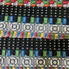 Manufacturer Silicone Button Silicone Keyboard Wholesale Product Custom Made Design 36 Buttons thumbnail-2