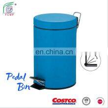 Rubbish Bin Metal Trash Can Foot Pedal Garbage Bin thumbnail-4