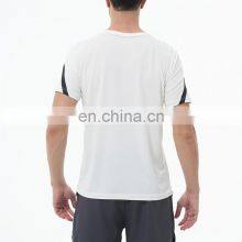 Plues Size New Style Ice Silk Quick Dry Breathable Men's Sports Gym Shirt Workout Training Fitness High Quality Short Sleeve Tee thumbnail-5