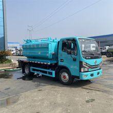 6-wheel Dongfeng Suction Truck With a Volume of 6 Cubic Meters thumbnail-2