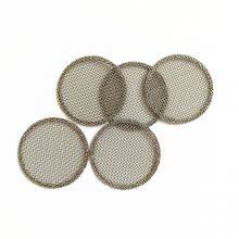 Round Shape Stainless Steel Woven Wire Mesh Screen Filter Disc For Water Filtration Industry