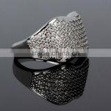 Sexy Women Lip Design Banquet Jewelry Fashion Pave Setting Cubic Zirconia Finger Ring thumbnail-6