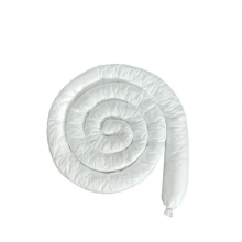 Только масляные впитывающие трубки для контроля разливов масла и борьбы с загрязнением морской поверхности. Нелипкие, белые