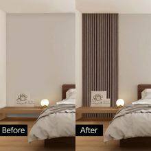 3 Sides Cover Sound Reudcing Acoustic Wooden Veneer Wall Panel Manuactuer thumbnail-2