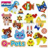 Hot New Creative Toys for Kids Q-pets Plastic Perler Beads 5mm Ironing Beads