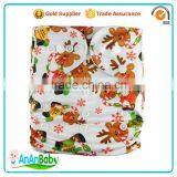 AnAnBaby New Affordable All In One SIze Baby Nappies for Girls