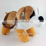 Animal Shape Bag/Plush Stuffed Toy Dog Bag/Plush Animal Handbag thumbnail-1