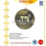 The lions design metal souvenir medal
