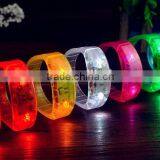 New Voice Activated Sound Control Led Flashing Bracelet Bangle Wristband for Night Club Activity Party Bar Music Concert Cheer thumbnail-4