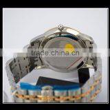 High Quality Men Watches Luxury Stainless Steel With Rose Gold Bezel Sapphire Crystal and Metal Band thumbnail-5