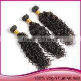 Tangle Free High Quality Unprocessed Brazilian Human Hair Afro Women Water Wave Hair Extension thumbnail-5