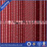 Red Art Mesh Architectural Mesh Metal Mesh Fabric