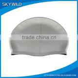 Wholesale Promotion Custom Logo Printed Latex Silicone Swimming Cap Quality Choice thumbnail-3
