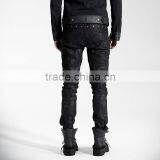 Top Sale Men Jeans Push Up Jeans B2b With Rivet Side Decorated thumbnail-3