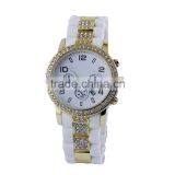 Lackingone Watch Women 4 Colors Fashion Relogio Feminino Silicone Watch Hot Selling Quartz-watch Women Rhinestone Women Watches thumbnail-3