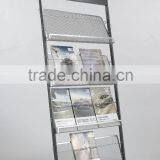 4 Tiers Metal Billboard Magazine Brochure Stand thumbnail-1