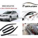 Rain Visor Rain Shield Rain Shelter Deflector for 2014 TOYOTA RAV4