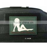 1X 9.5*6CM US 3rd Bn 1st SFG Special Forces Group ODA 182 PVC Rubber 3D STICK-ON Patch