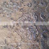 Hot Sell Cheap Taping Embroidery Polyester Mesh Fabric for Lady Dress thumbnail-1