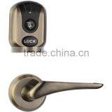 GD Hot Style Card Swipe Round Knob Programmable Door Lock thumbnail-3