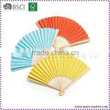 High Quality Decorative Foldable Paper Hand Fan for Promotion Gift Quality Choice
