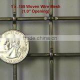 Vibrating Screen Cloth / Square Crimped Wire Mesh Screen( ISO 9001)
