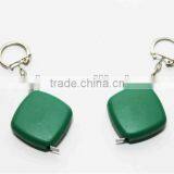 Mini Square Measuring Tape Key Ring thumbnail-1