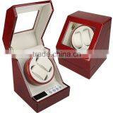 Red Glossy Custom Printing Wooden Watch Winder Box