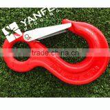 320A/C G80 Hoist Eye Hook With Latch For Chain