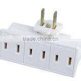 UL CUL ac 3 Outlet Adapter 2 Prong 3 Way Tap thumbnail-5