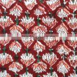 Dholamaru Floral Cotton Hand Block Printed Cotton Tablecloth thumbnail-2