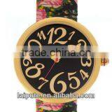 2013 New Hot Wholesales Plating Flower Watch Lady Like Watch thumbnail-1