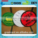 Hot Selling Couple of Glossy Finishing PVC Luggage Tags thumbnail-3