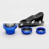 Hot Selling Mobile Phone 3 in 1 Camera Lens for All Mobile Phones Fisheye Macro Video Cameras Wide Angle Lens Optical thumbnail-4