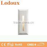 In Stock Slim Aluminum Brushed Silver Led Step Light Recessed Stairs