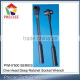 one head ratchet socket wrench with handle