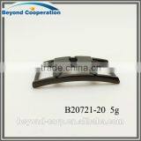 20mm High Quality Black Powder Coated Metal Zinc Alloy Shoes Buckle Accessories thumbnail-2
