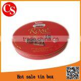 Elliptical Chocolate&biscuit Tin Box