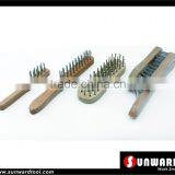 3PC Wooden Wire Brush Set thumbnail-1