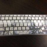 White Marble 0.3MM Silicone Keyboard Skin for Laptop Keyboard thumbnail-6