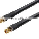 RF Pigtail RP-SMA Male to RP-SMA Male Cable LMR400 Crimp Connector thumbnail-1