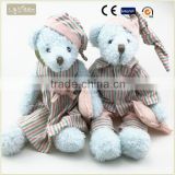 Most popular cute beautiful soft bear toy with cloth