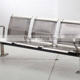 Modern Fashion Bank Stainless Steel Waiting Area Chair, Airport Waiting Seats thumbnail-1