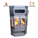 Wood Burning Stove with an Oven