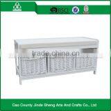China Factory Wholesale Shoe Wooden Bench / Shoe Changing Bench thumbnail-4