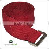 Cotton Yoga Stretching Strap/Exercise Yoga Belt thumbnail-1