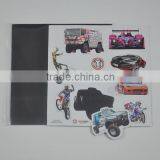 Die Cut Car Shape Eva Foam and Paper Printed Fridge Puzzle Magnets