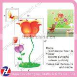 Funny Flower Shape Wallpaper Sticker for Home Decoration thumbnail-4