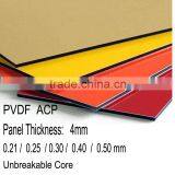 4mm Aluminium Composite Panels With PVDF Coating Outdoor Decoration Building Cladding thumbnail-3