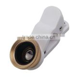 Universal Wide Angle Macro Lens Clip Fish Eye Mobile Phone Camera LED Lens, Phone Camera Accessory Clip 6in 1 Lens Set